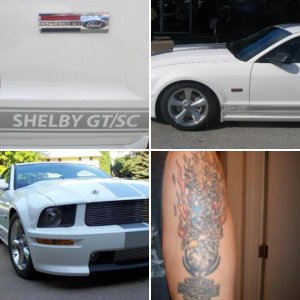 My truck and Customers Trucks......